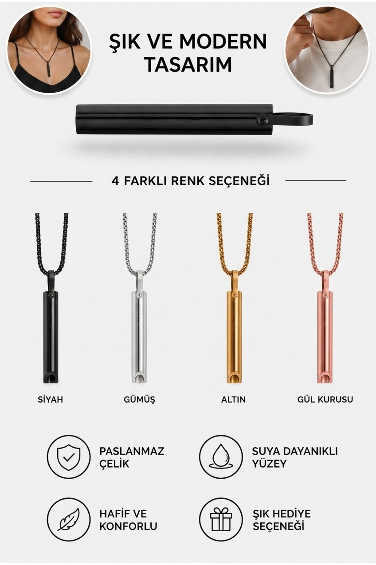 guugguug GG Anksiyete Nefes Kolyesi görsel 2