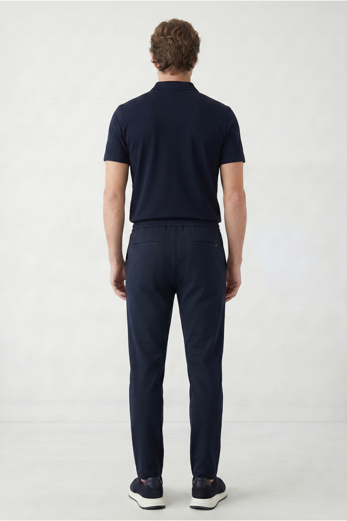 Kiğılı Regular Fit Standart Kesim Yandan Cep Beli Lastikli İpli Jogger Pantolon görsel 3