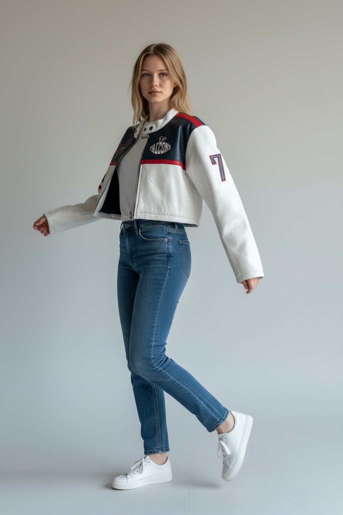 Maris Kadın Deri Detaylı Street Style Ceket görsel 6