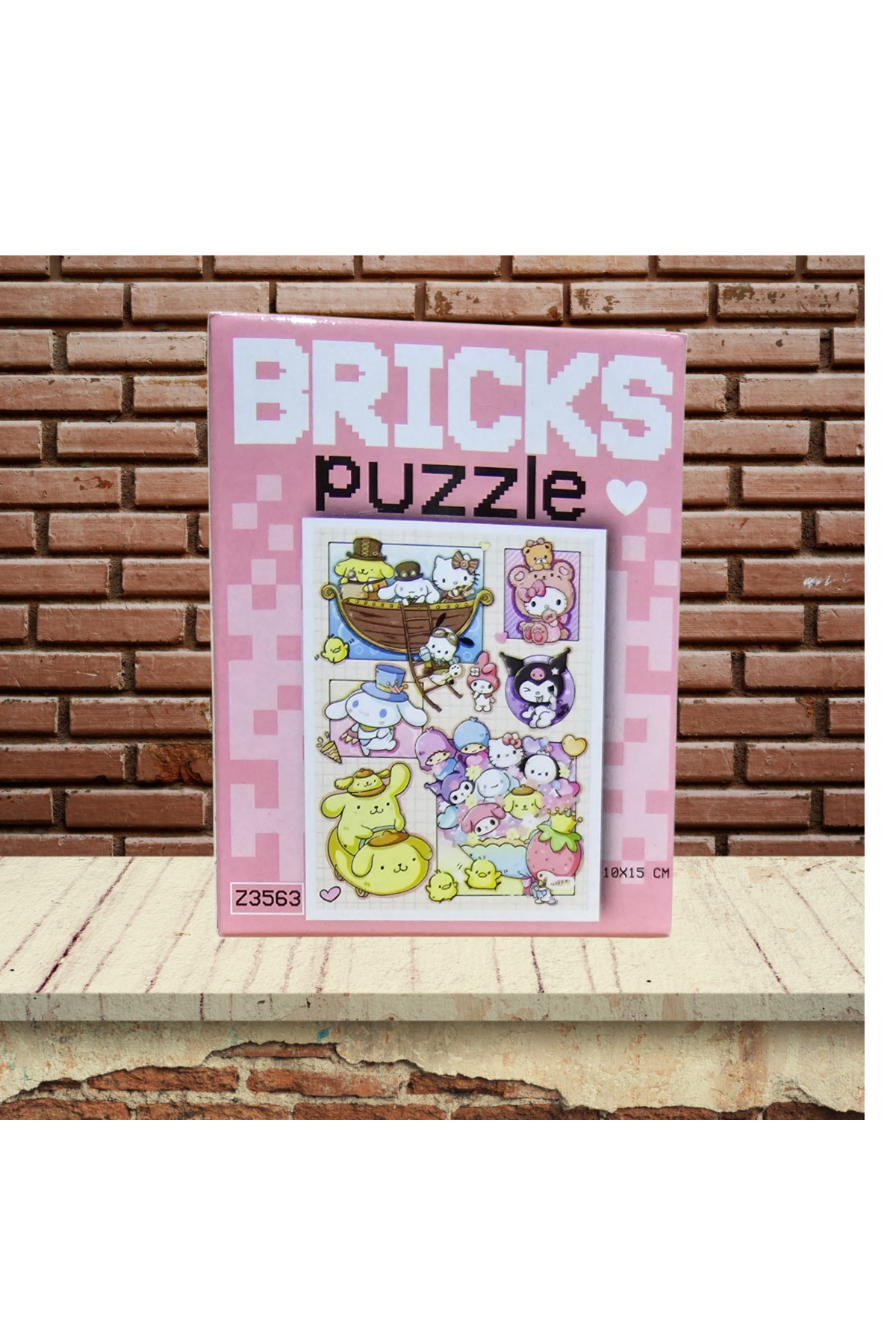 Bricks PUZZLE 10X15 PUZZLE 100 PARÇA NO:14 KUROMİ - Fiyatı, Yorumları