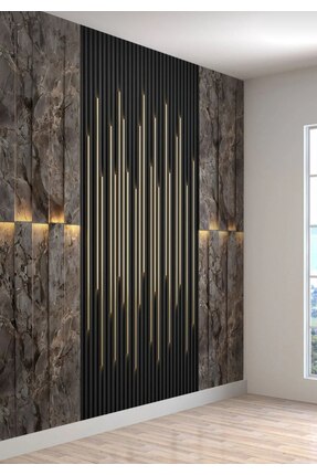 SULTAN DEKORASYON Tekstil Taş Ve Panel Desenli Duvar Kağıdı-Isı ve Ses Yalıtı...