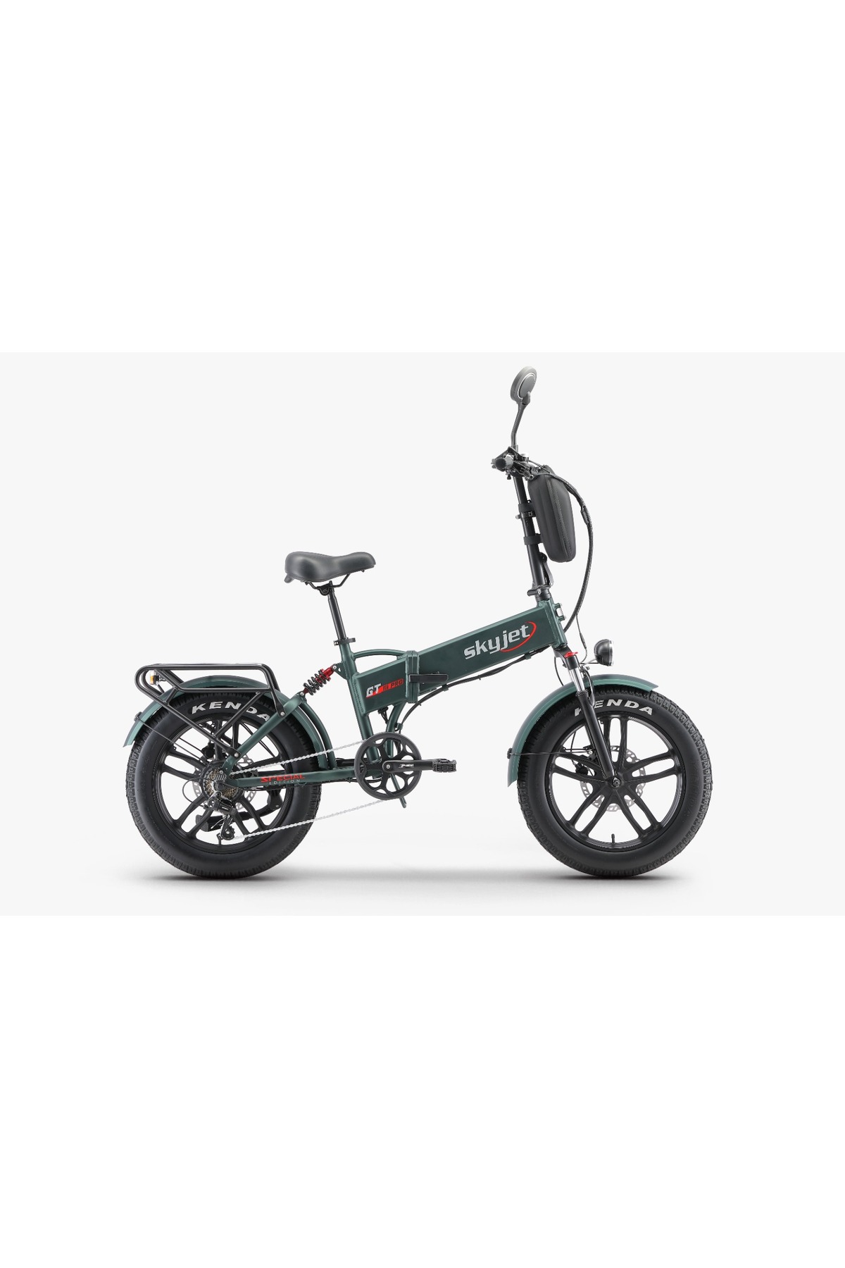 Skyjet Gtiii Pro 1000w Elektri̇kli̇ Bi̇si̇klet Ayna Çanta Ve El Gazi Hedi̇yeli̇