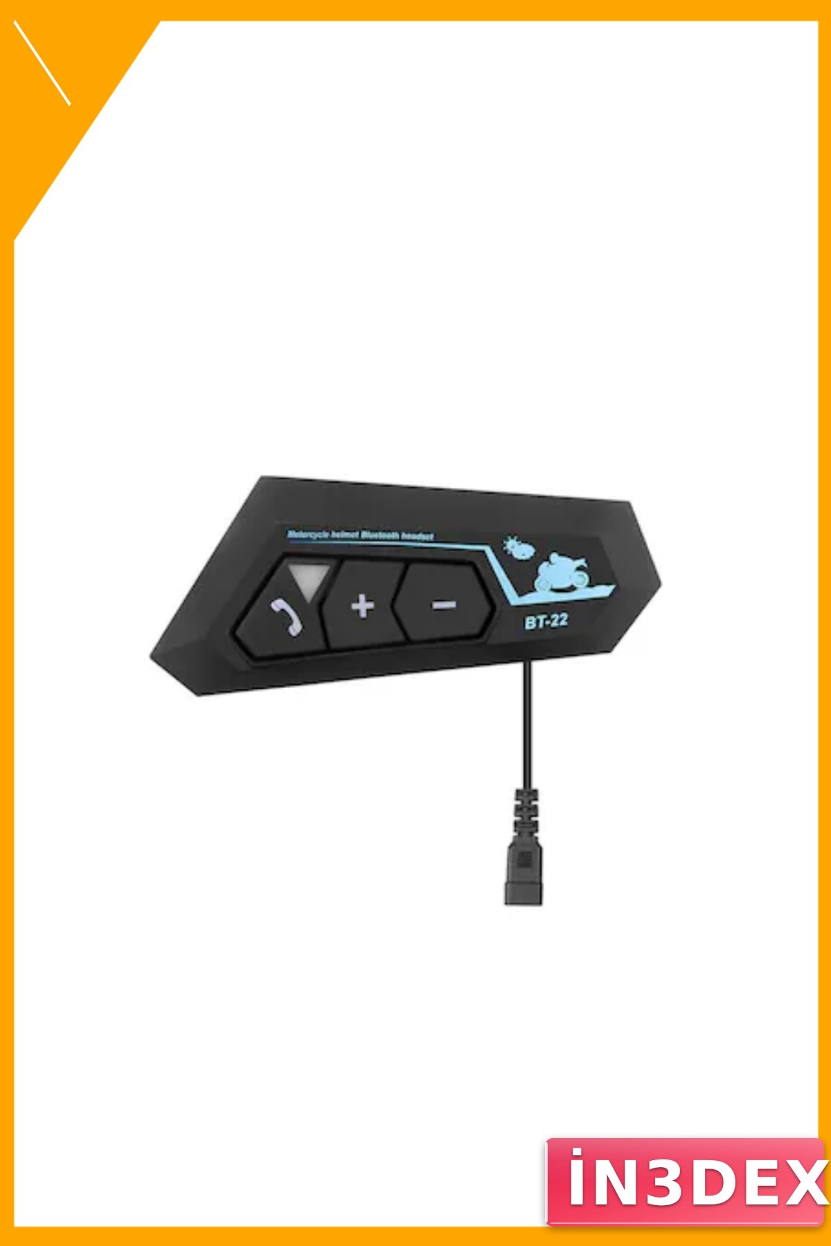 Bluetooth Kask Kulaklık 1000mAh Su Geçirmez Uzun Yol