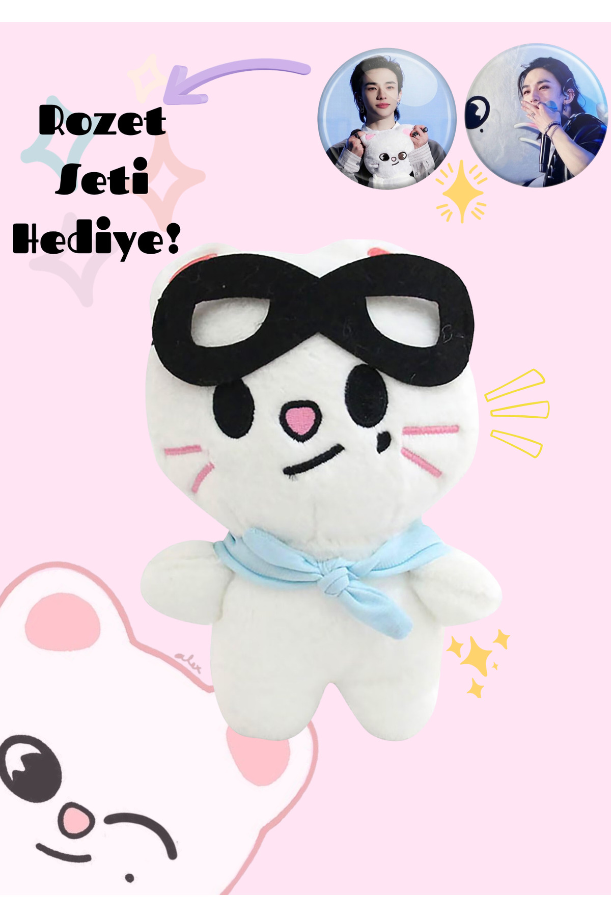 Kawaii Skzoo Jiniret Anahtarlık 12cm - Fiyatı, Yorumları