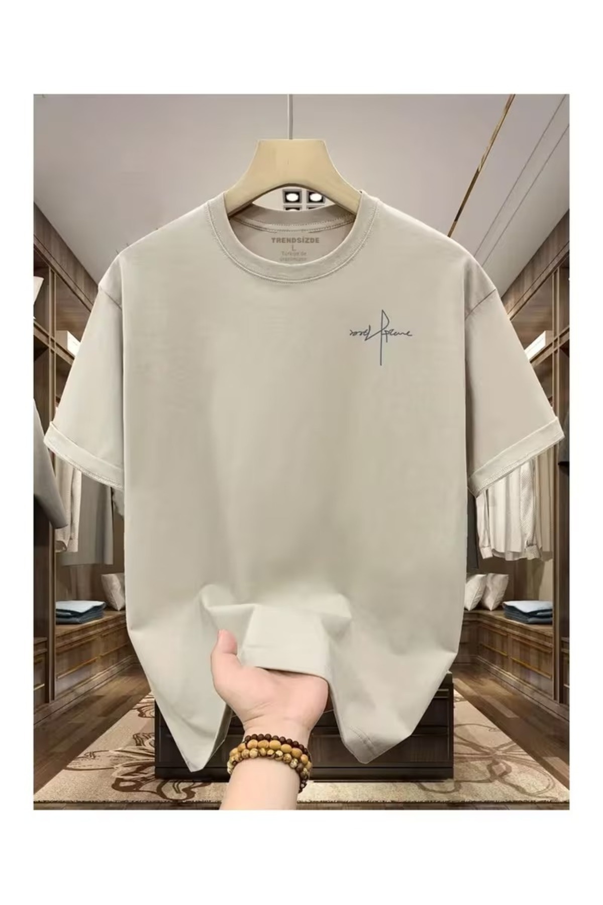 By Layina İMZA TASARIMLI OVERSIZE BÜYÜK BEDEN TİŞÖRT / T-SHIRT