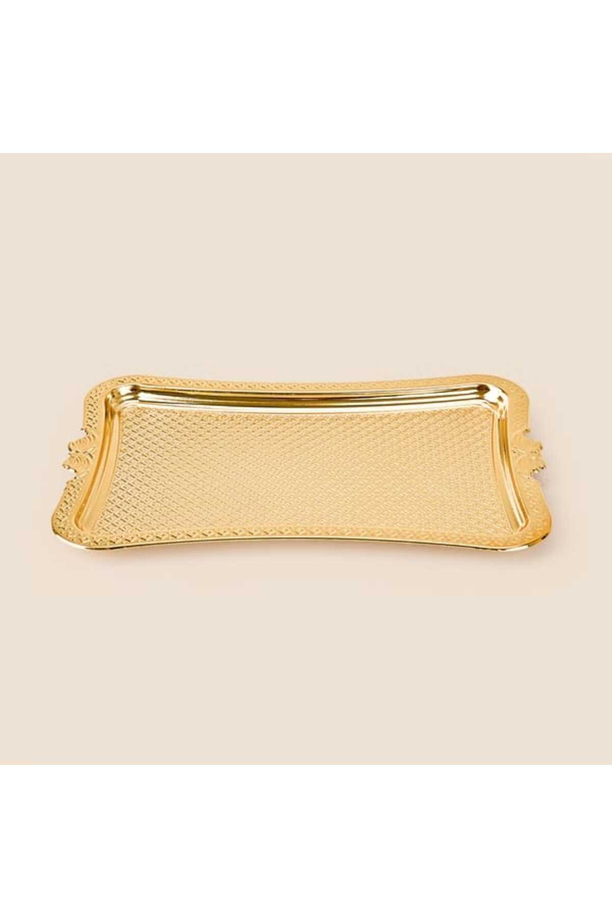 Dalgıç Sunum Tepsisi - Gold - 15x25 cm - Fiyatı, Yorumları