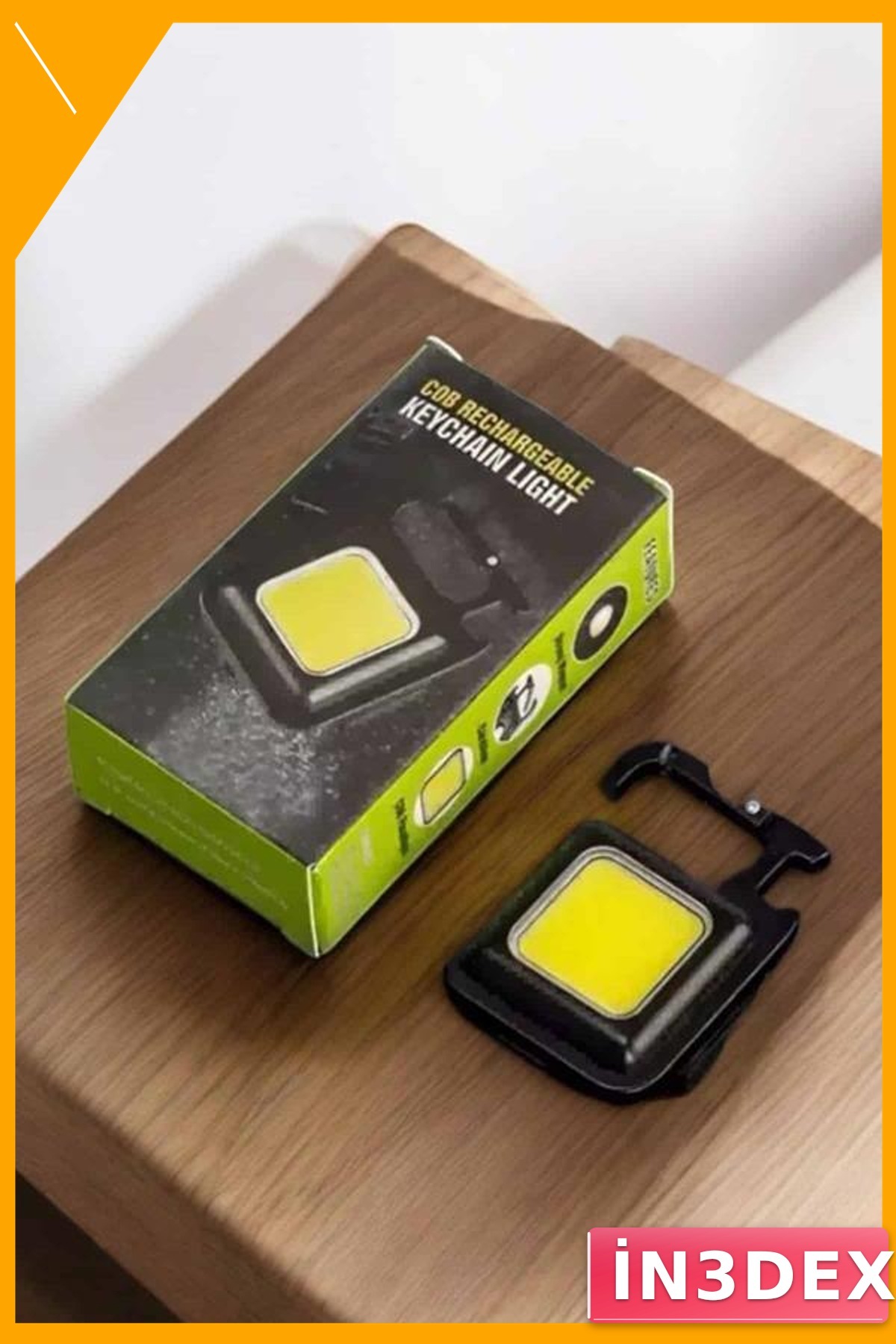 800 Lümen Çok Fonksiyonlu LED Kamp Feneri USB Şarjlı