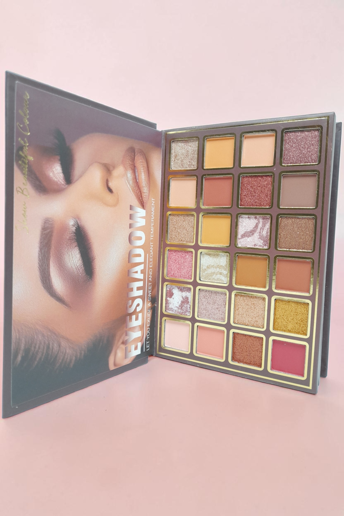 Göz Farı Highlighter Allık Kontür Pudra Bronzer İçeren 43 'lü Kitap Model Makyaj Kiti — ZRD113406 — تصویر 5 از 9