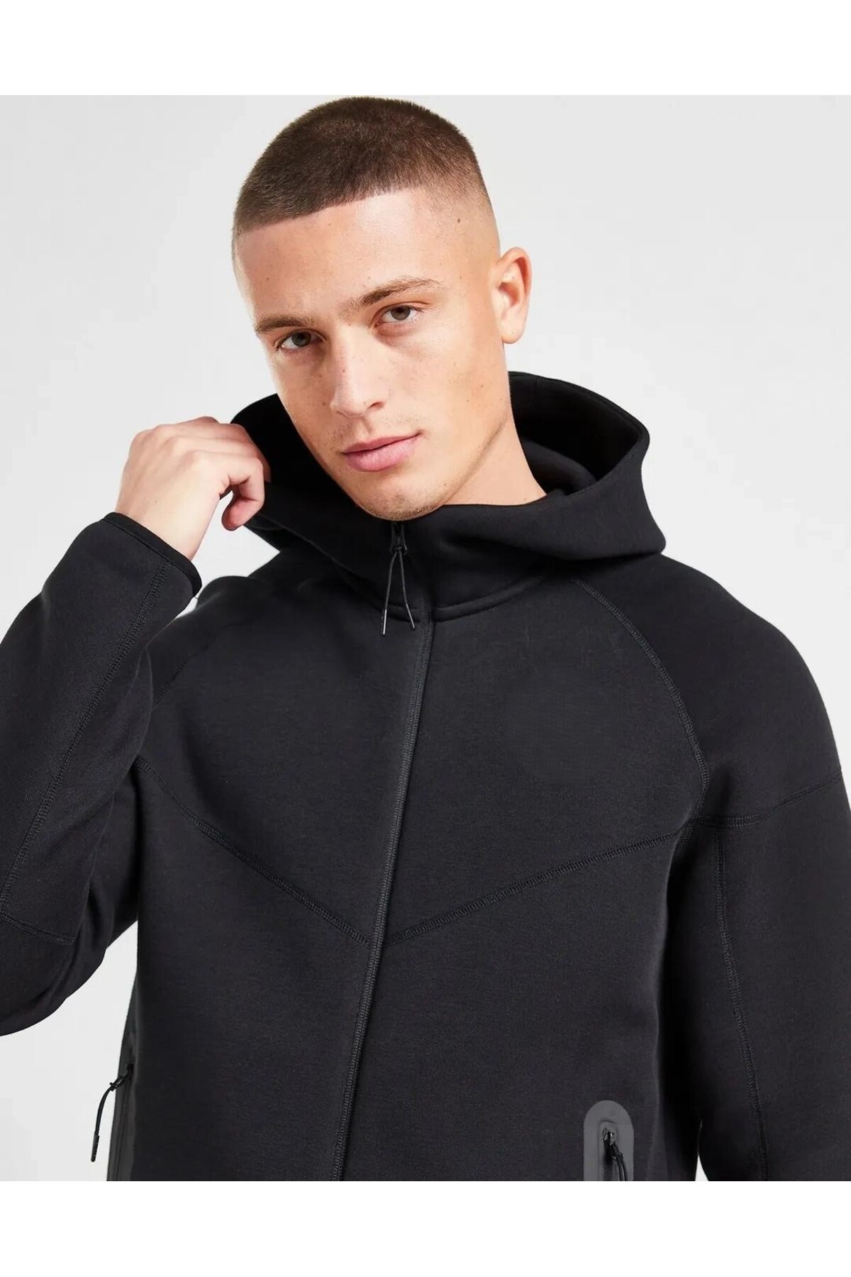 TECH FLEECE SİYAH EŞOFMAN TAKIMI — مشکی MMMGGG — تصویر 2 از 4