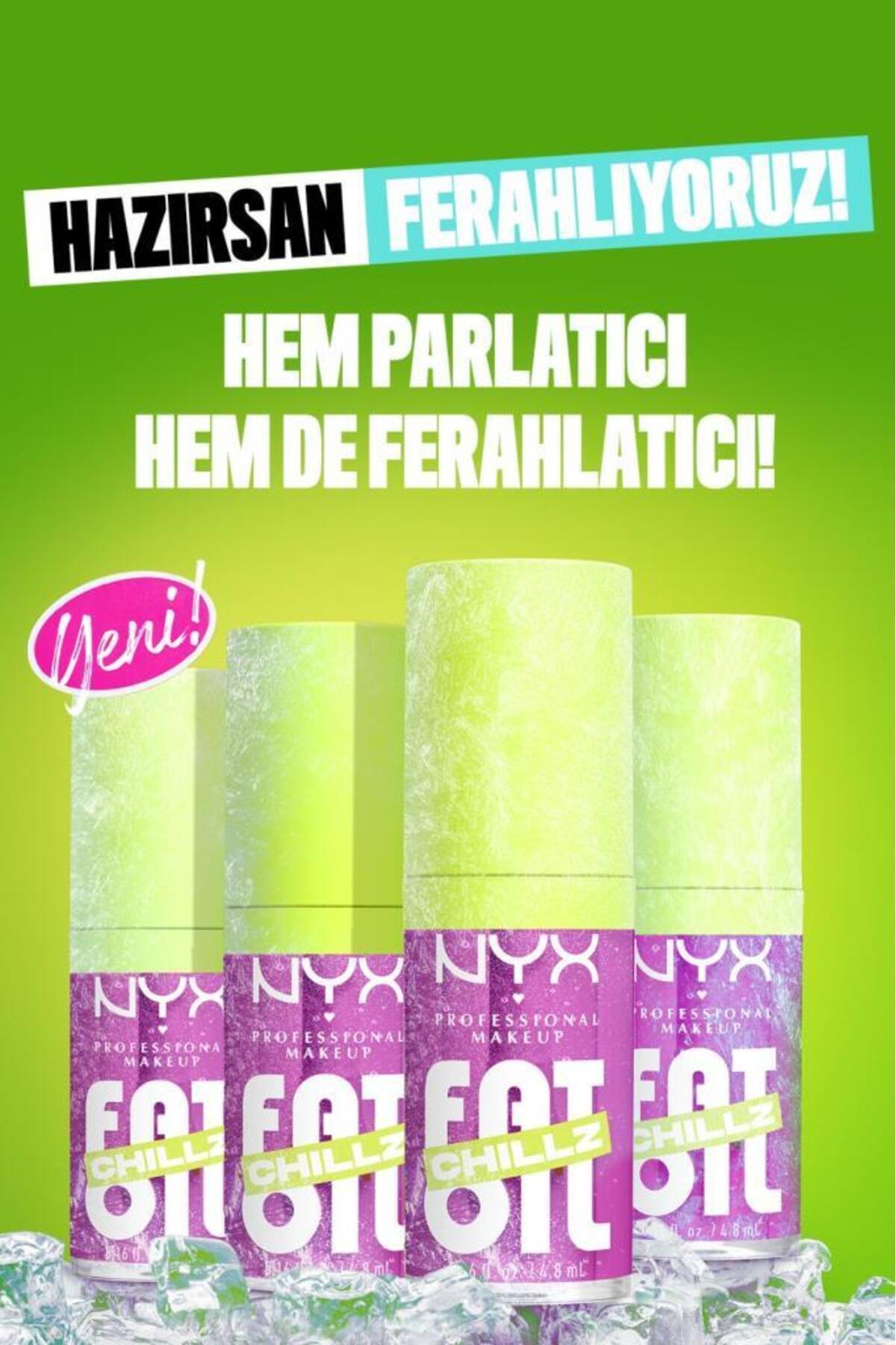 Fat Oil Chillz Parlatıcı Dudak Yağı - Strawberry Slush — صورتی FATCHLZDP — تصویر 5 از 7