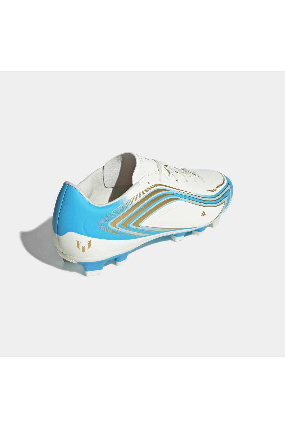 adidas F50 Messi Club Fg/Mg Unisex Yetişkin Krampon IH1913 görsel 4