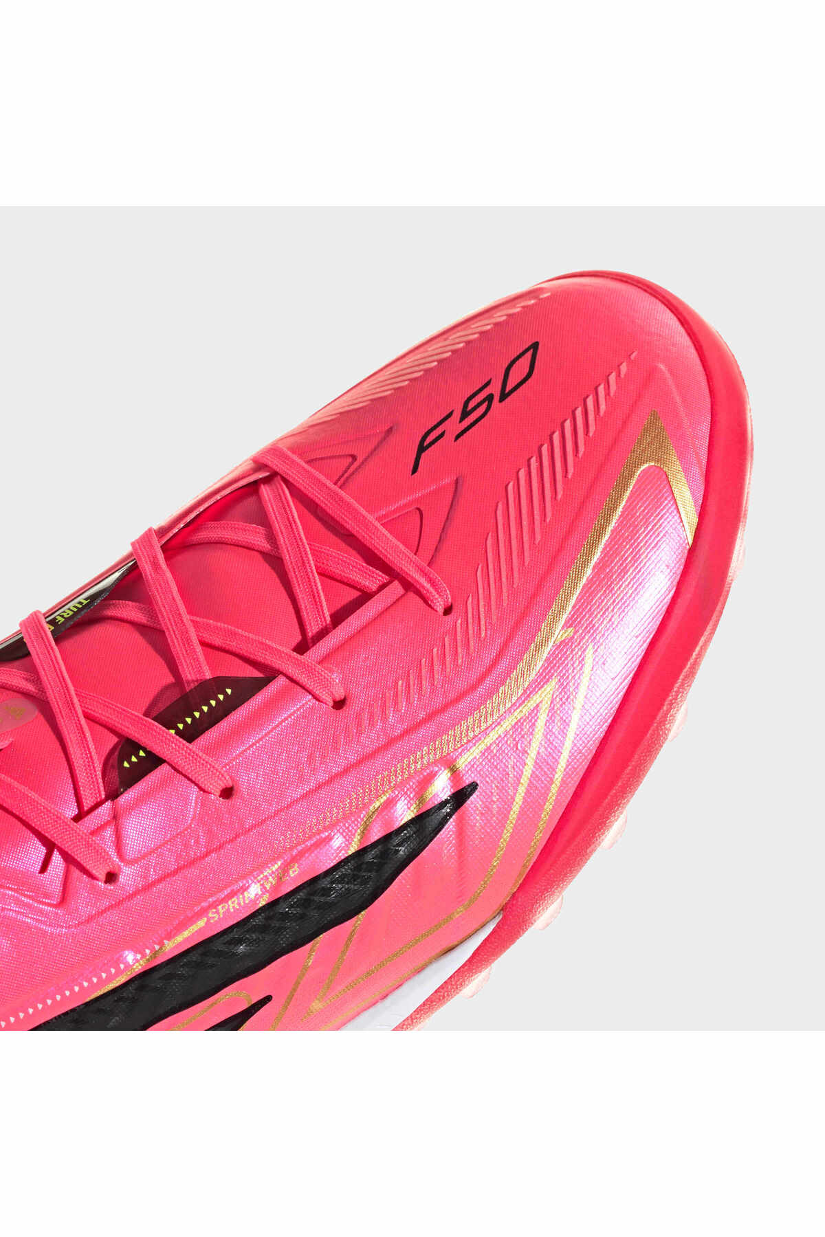 adidas F50 Hyperfast Pro Tf Unisex Yetişkin Halı Saha Ayakkabısı IH4567 görsel 6