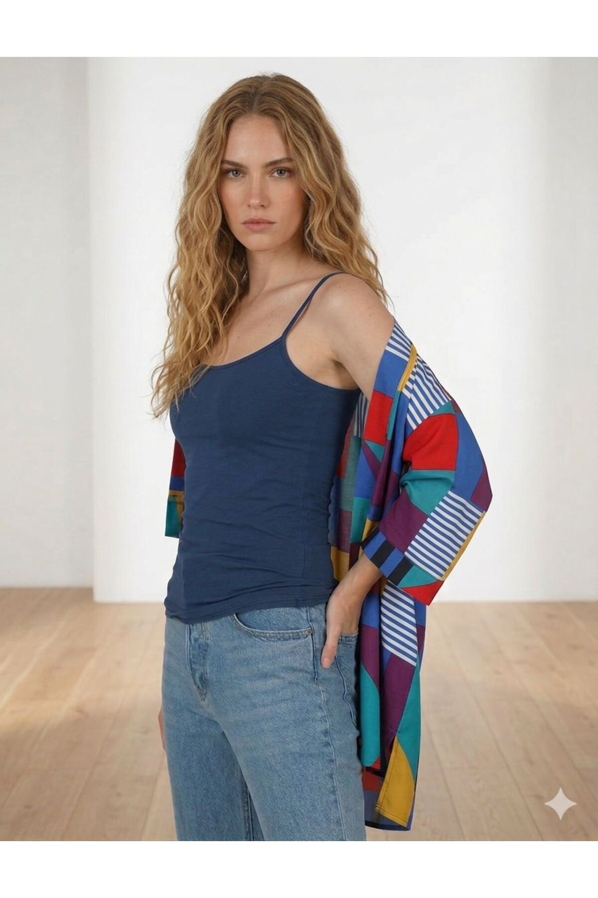 Cotton Body Wrap Rope Strap Lycra Stretchy Knitted Women's Basic Singlet