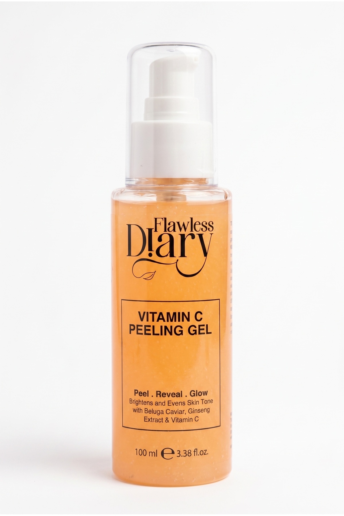 Aydınlatıcı C Vitamini Peeling Jel 100ml Havyar Ginseng Özü 100ML — FD-GEL-VITC-100ML-M46 — تصویر 4 از 6