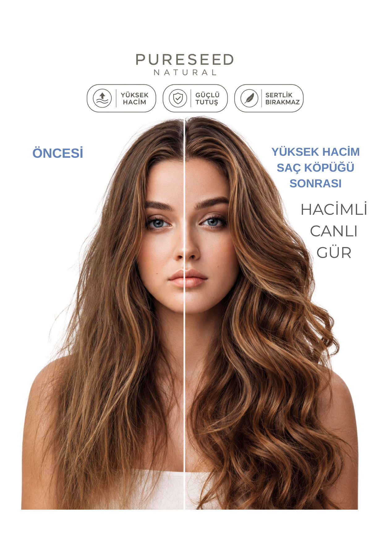 Yoğun Hacim ve Güçlü Tutuş Sağlayan Saç Hacim Köpüğü - 150ml — TYCA0C3C476760D083CCB8000 — تصویر 3 از 4