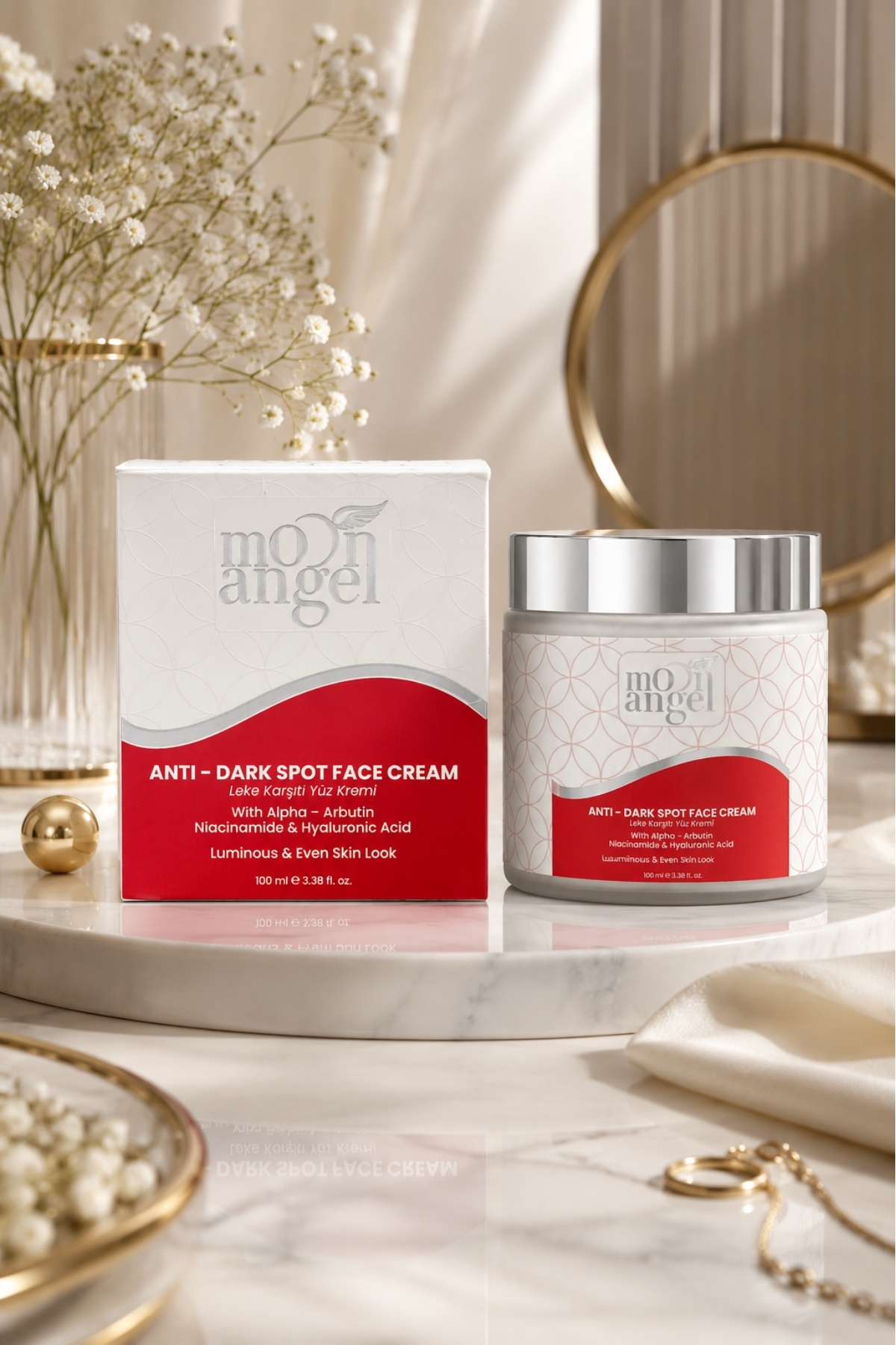 Anti Dark Spot Krem 100 ml Leke Karşıtı Nemlendiricili Yüz Kremi (Niacinamide+ Arbutin) — görsel 3