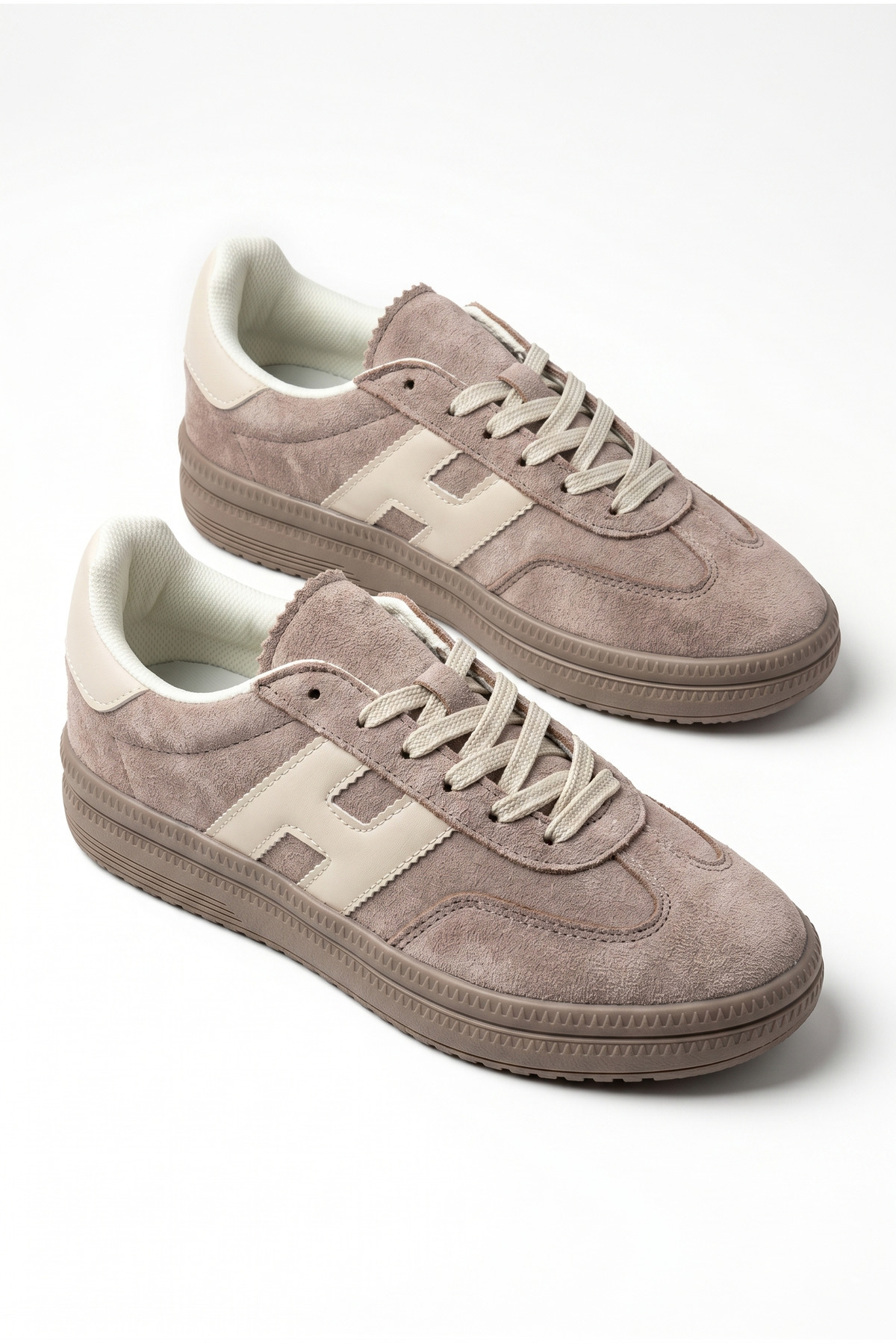 Women's Mink Patterned Women's Retro Sports Shoes TE03