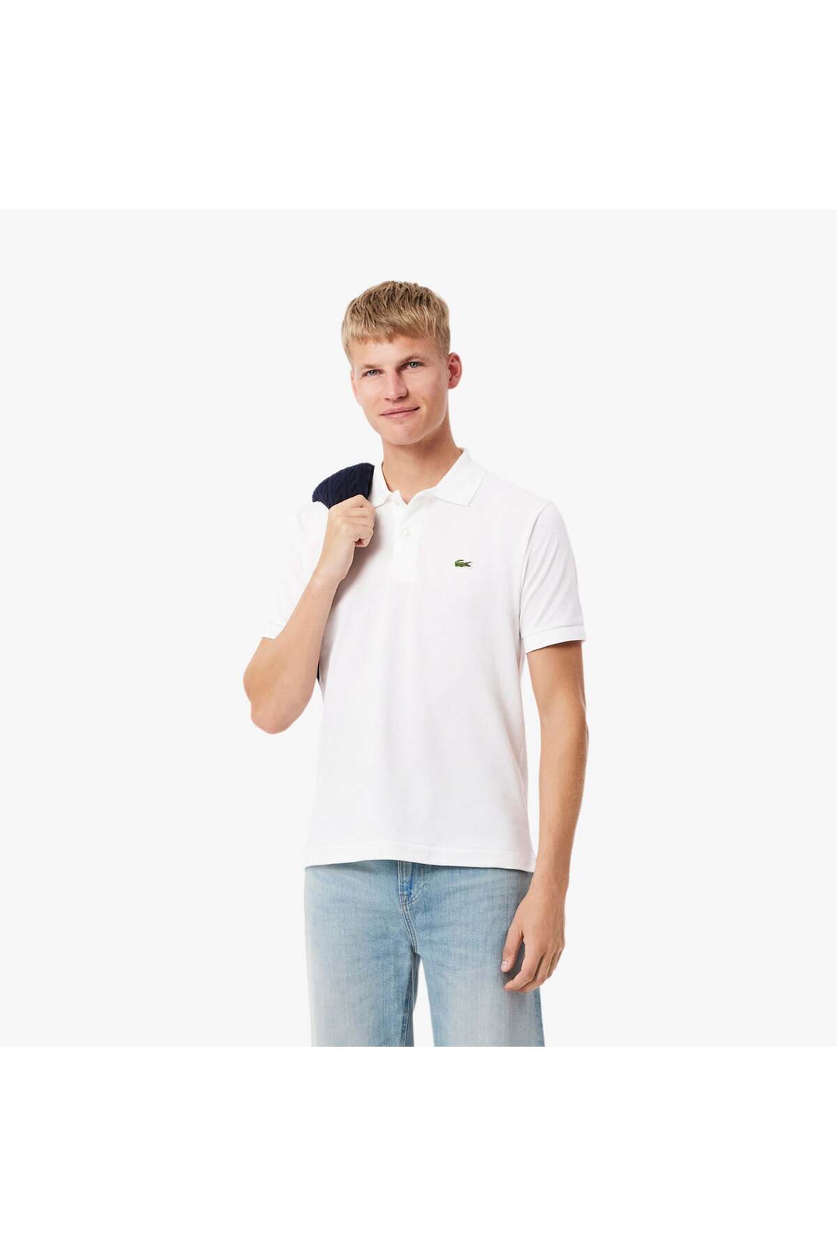 Lacoste Men's Classic Fit White Polo 1212001