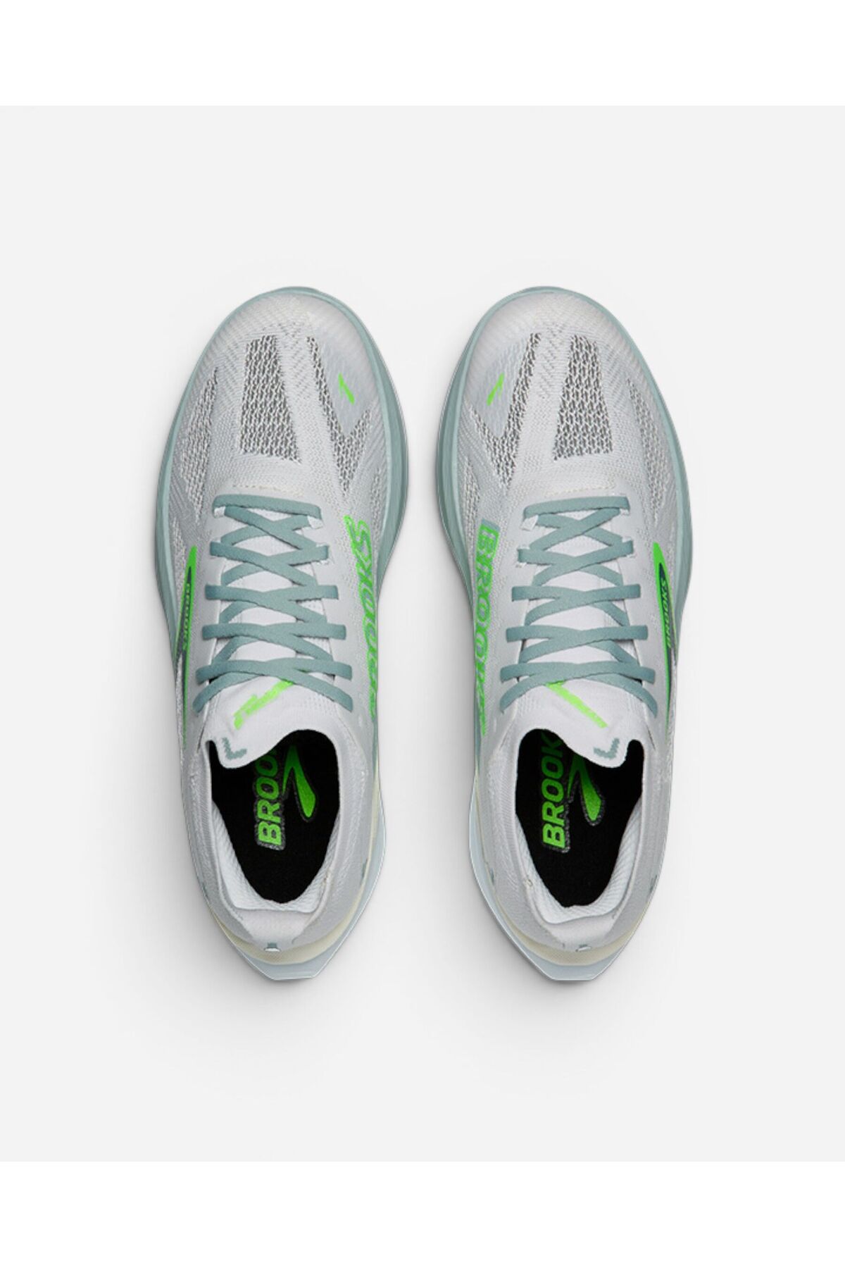Brooks Hyperion Max 3 Erkek Gri Koşu Ayakkabısı 1104671D164 görsel 2