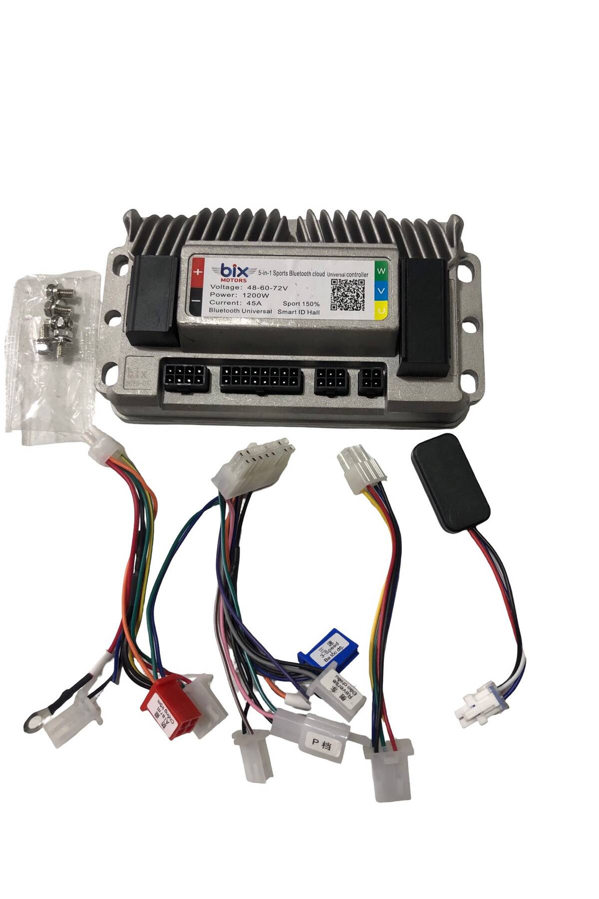 Bix EBİKE AKILLI BEYİN BLUETOOTH ÖZELLİKLİ 45 AMPER 1200W