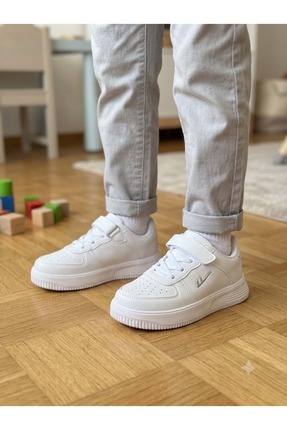 Pabuçhan Unisex Çocuk Cırt Cırtlı Günlük Spor Ayakkabı