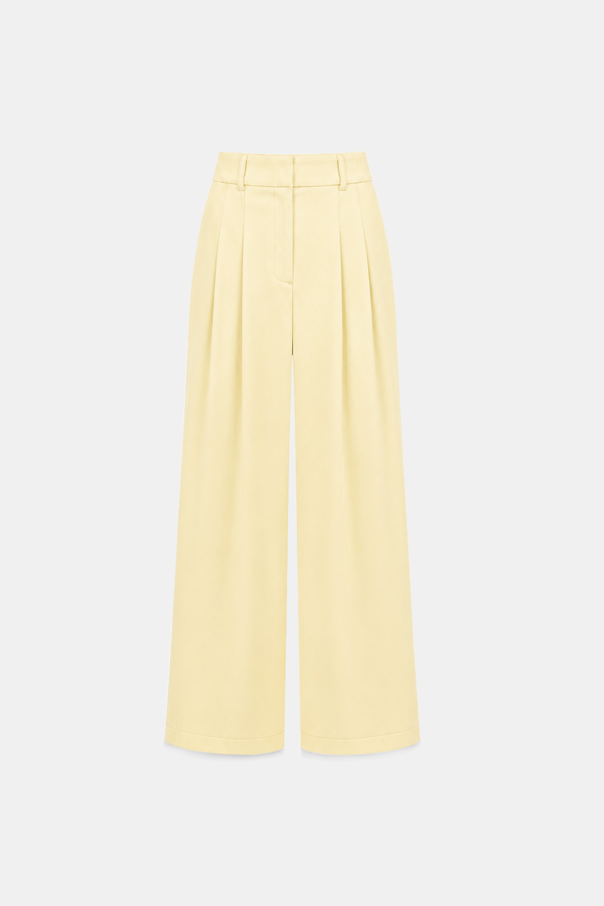 Premium Rovena Double Pleat Detailed Woven Pants
