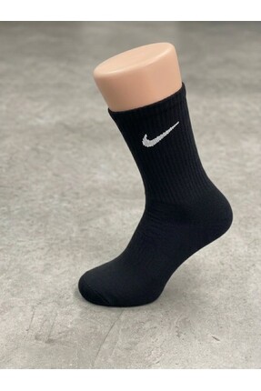 ULUDAĞ COLLECTİON Unisex 3'lü Spor Çorap Seti - Siyah Beyaz Gri Pamuklu Tenis...