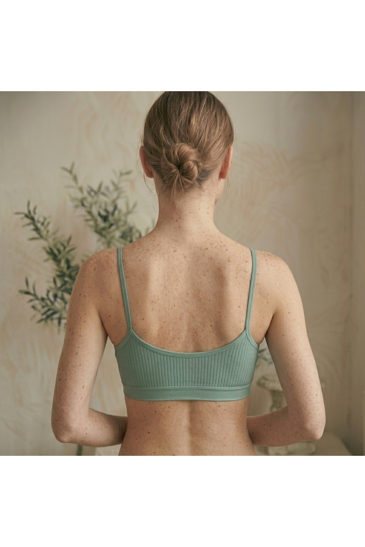 3’lü Çıkarılabilir Pedli Fitilli İp Askılı Bralet Büstiyer Crop Atlet — görsel 3