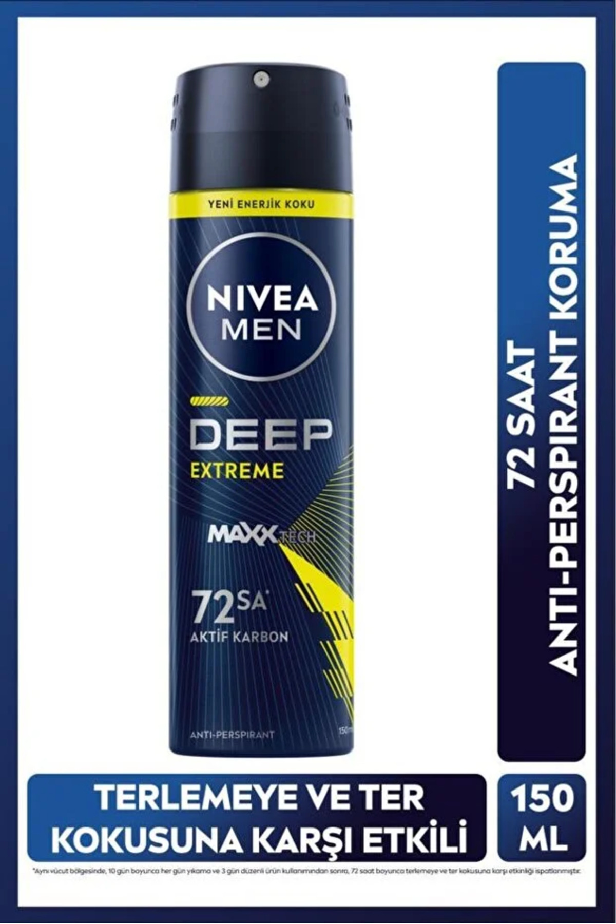 Bezos Deodorant Sprey Ferah Koruma - Deep Extreme — 4006000088051-NIDA01