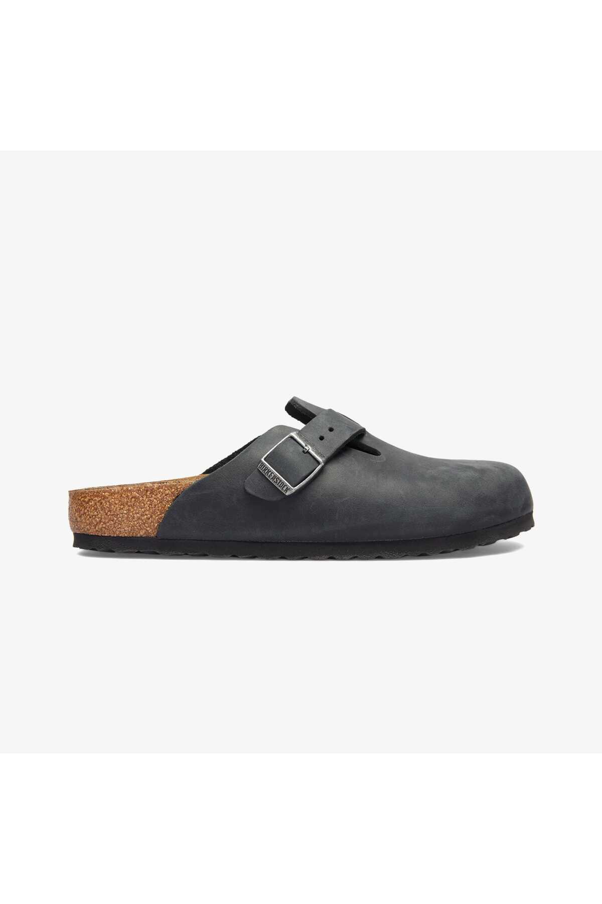 دمپایی مشکی بوستون لئوی یونیسکس جاست‌پ بیرکن استاک دمپایی Birkenstock