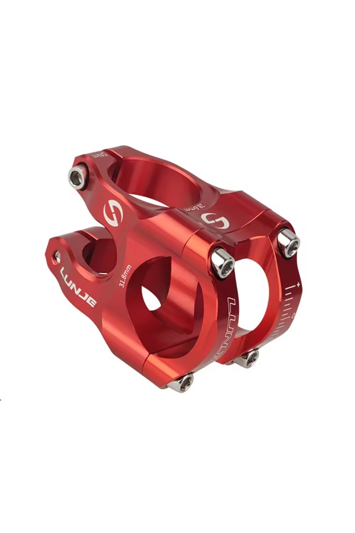 Kırmızı Lunje Gidon Boğazı 31,8 Mm