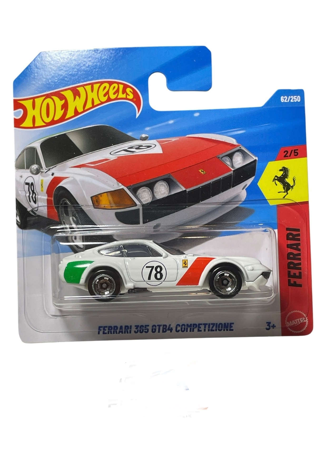 HOT WHEELS Hotwheels FERRARI 365 GTB4 COMPETIZIONE JJL06-N521