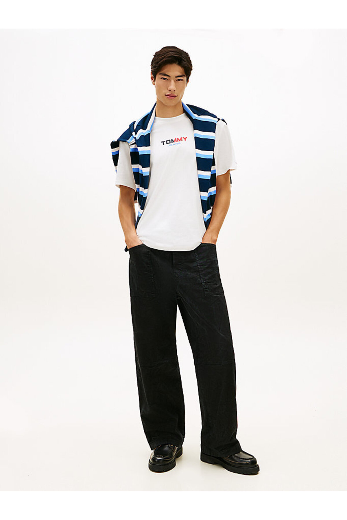پولوشرت مردانه یقه پلو | تامی هیلفیگر Tommy Hilfiger DM0DM22534 BD - تصویر 3