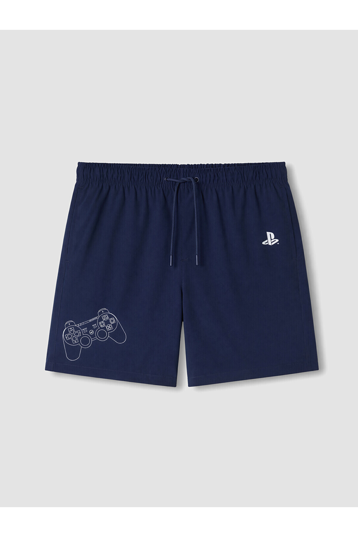 LC Waikiki Peak New Season Short Length Playstation Printed Men's Swim Shorts