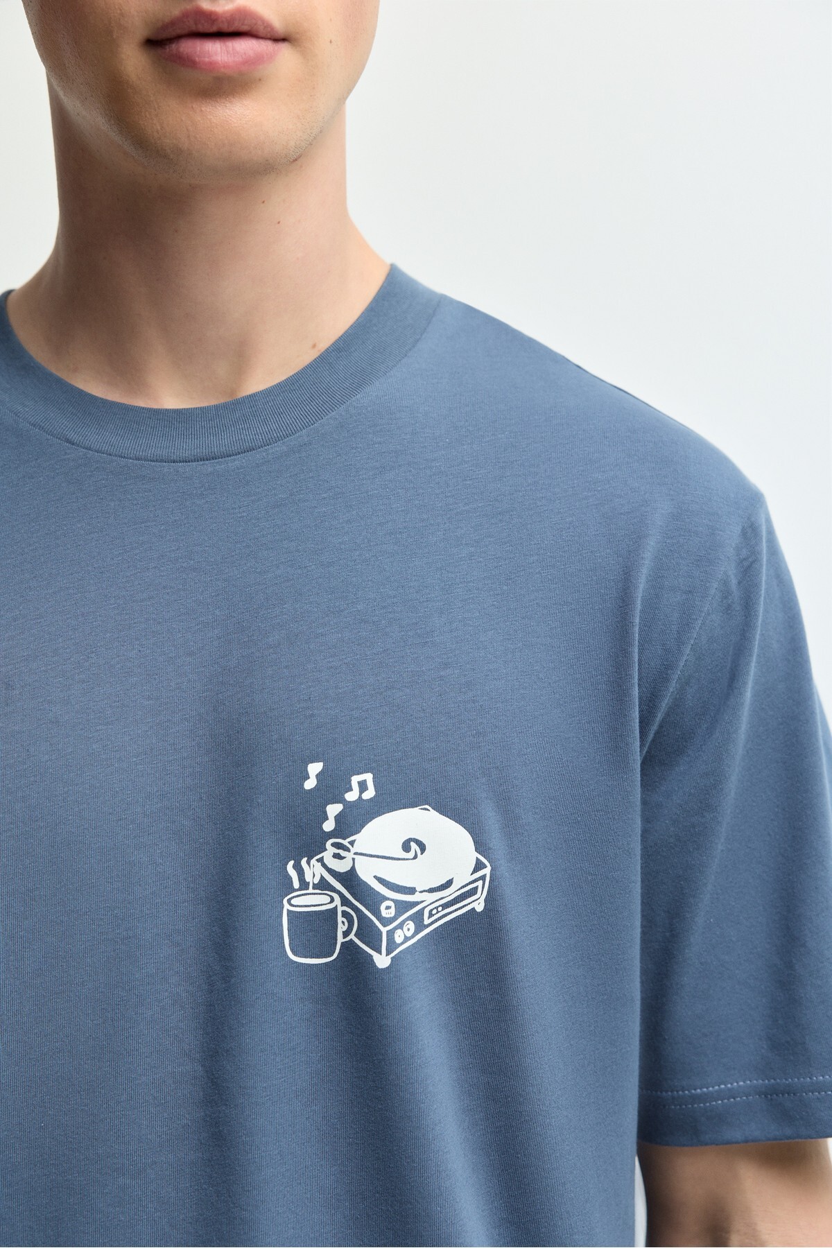 LEFTIES Desenli kısa pijama takımı görsel 3