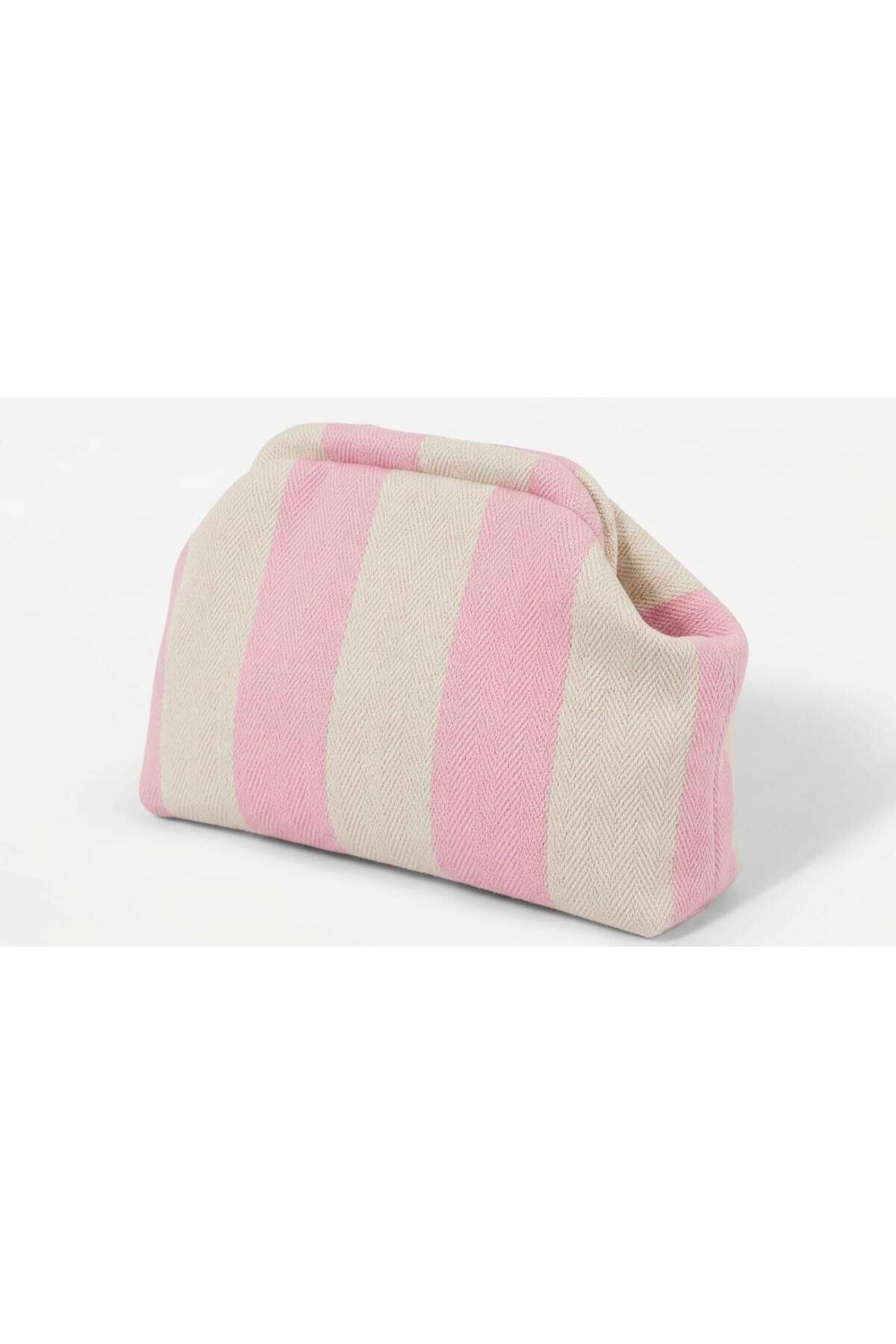 themoiss Pink Aura Clutch Çanta