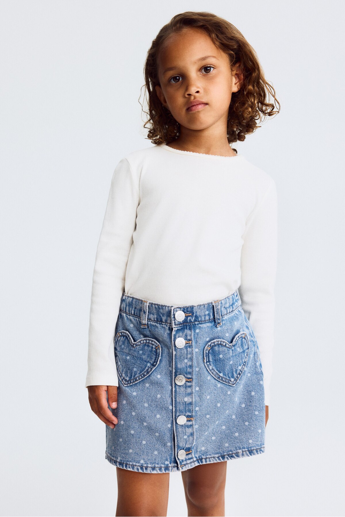 دامن جین بل اچ اند ام دامن H&M