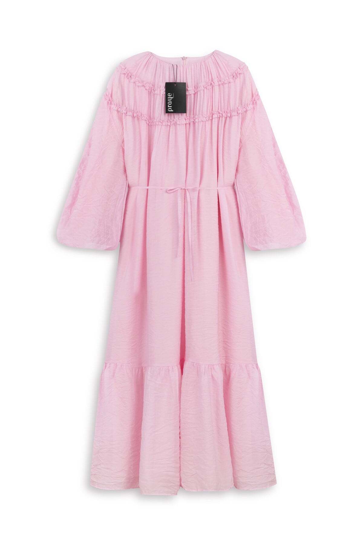 praye Layered Princess Dress Pink