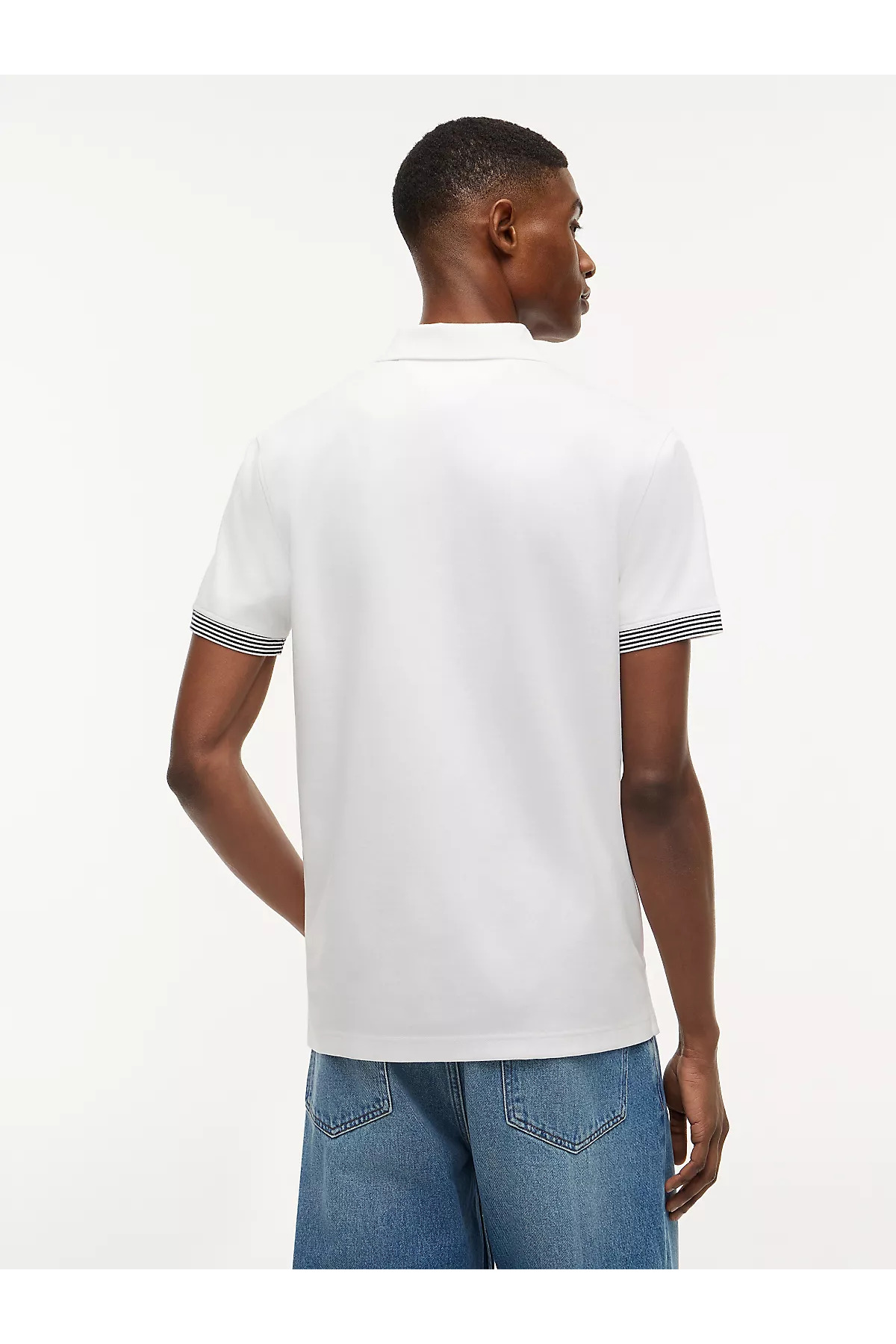 پولوشرت مردانه یقه پلو | تامی هیلفیگر Tommy Hilfiger MW0MW43296 VN - تصویر 4