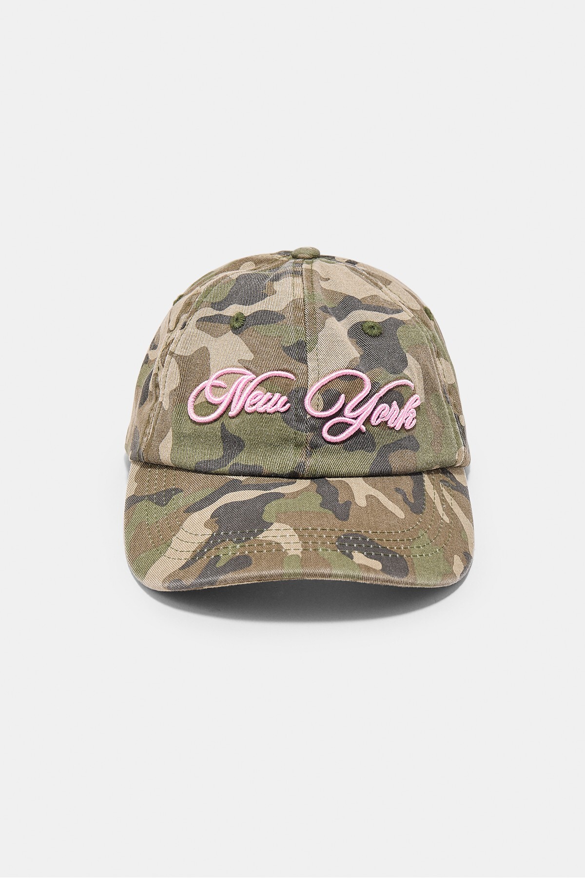 Camouflage patterned hat