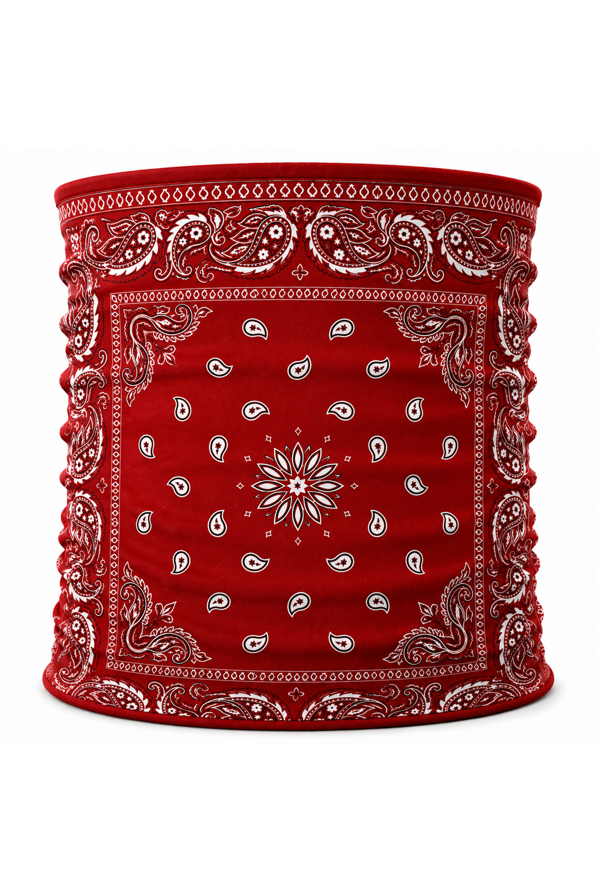 FG KONNİCHİWA Bandana Siyah Etnik Bandana Yüz Maskesi ve Boyunluk ve Günlük ve Motosiklet Kullanımı UV Korumalı Çok Amaçlı Boyunluk görsel 3