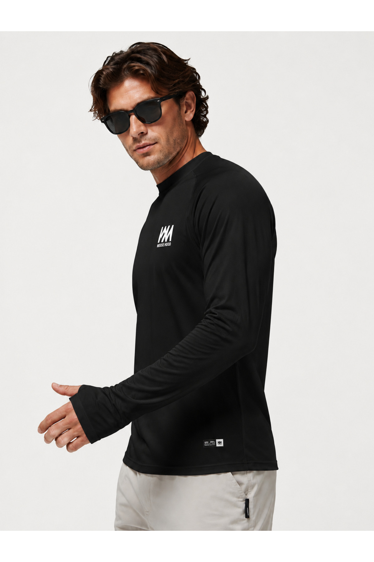 Moose Mood Peak Pro Series Trekking Tırmanış Yürüyüş Sörf Yelken Motosiklet UV 50+ Korumalı Esnek T-Shirt görsel 3