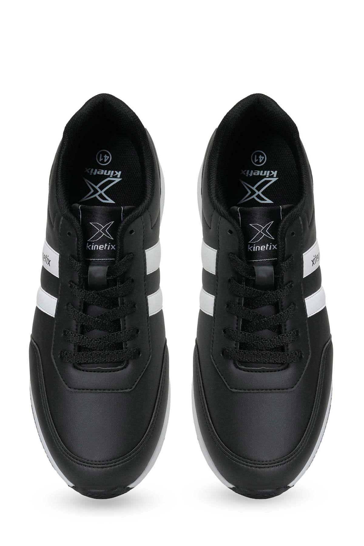 Kinetix REEDS PU Siyah Erkek Sneaker görsel 4