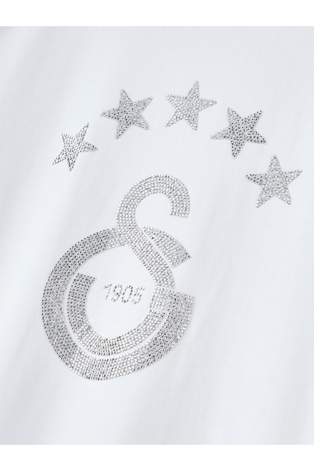 GSStore Galatasaray Kadın Taşlı T-Shirt K261164 görsel 4