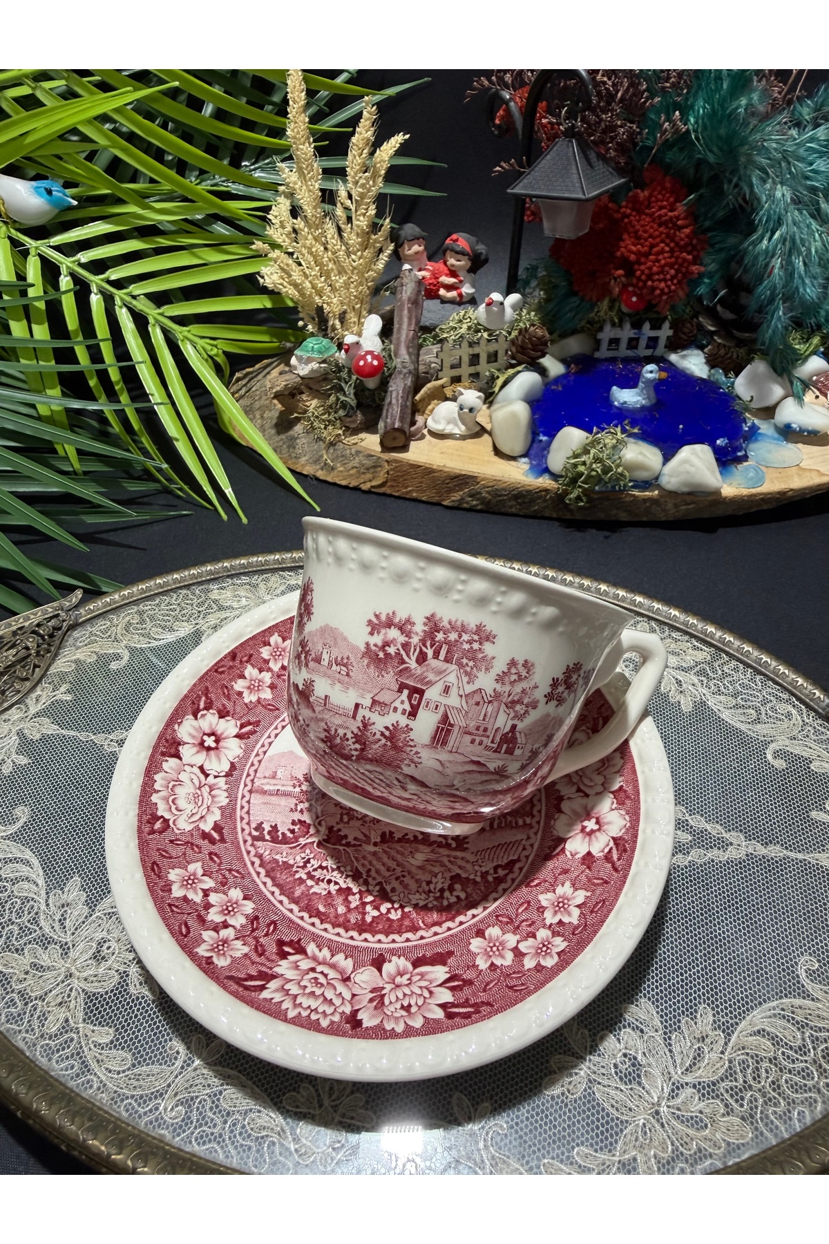 villeroy&boch by VAVRO LOTTEヴィンテージレアモデル Genel Markalar villeroy & boch Rusticana Fincan Antika Vintage