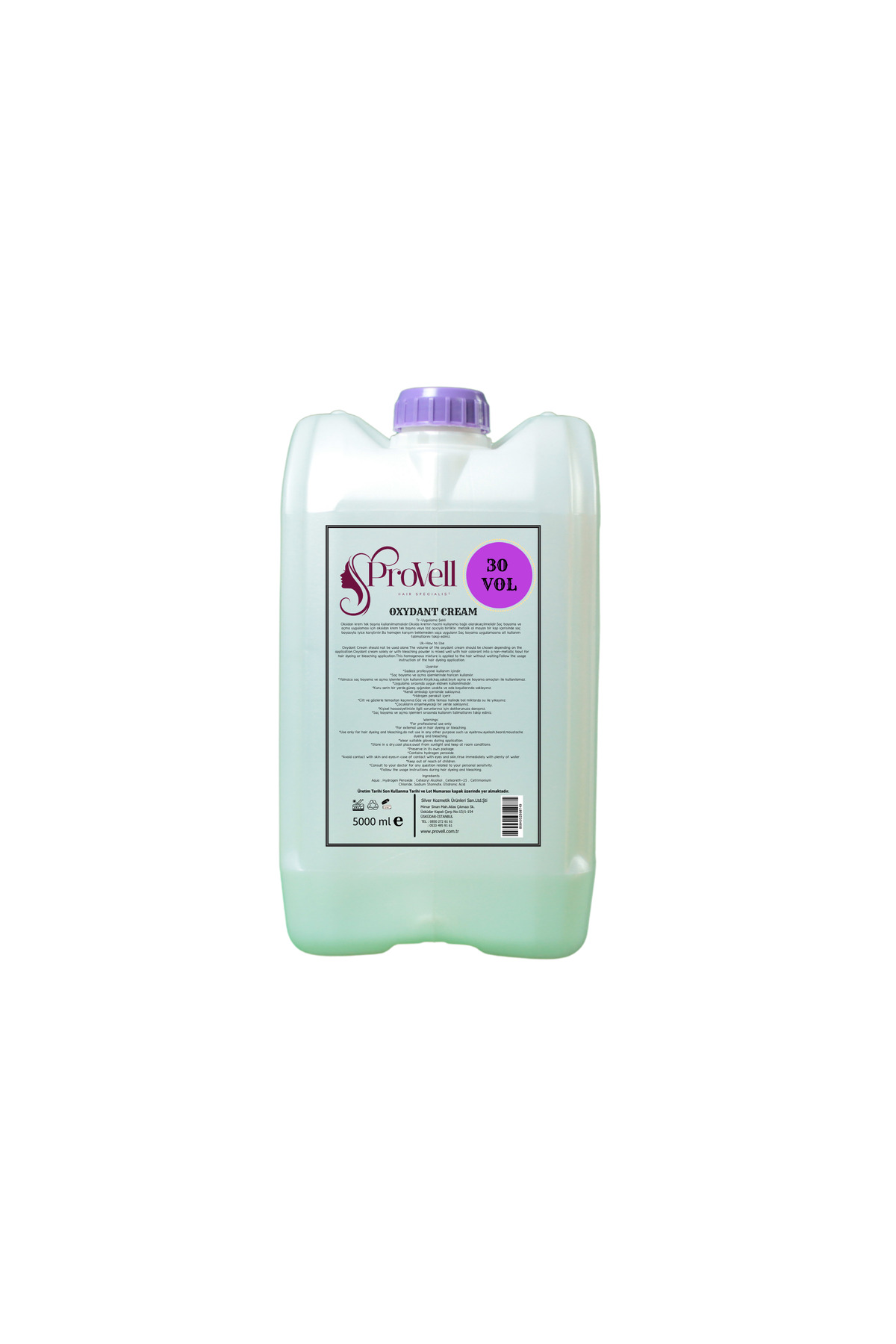 Oksidan 30 Vol 5 Lt — OKS0007