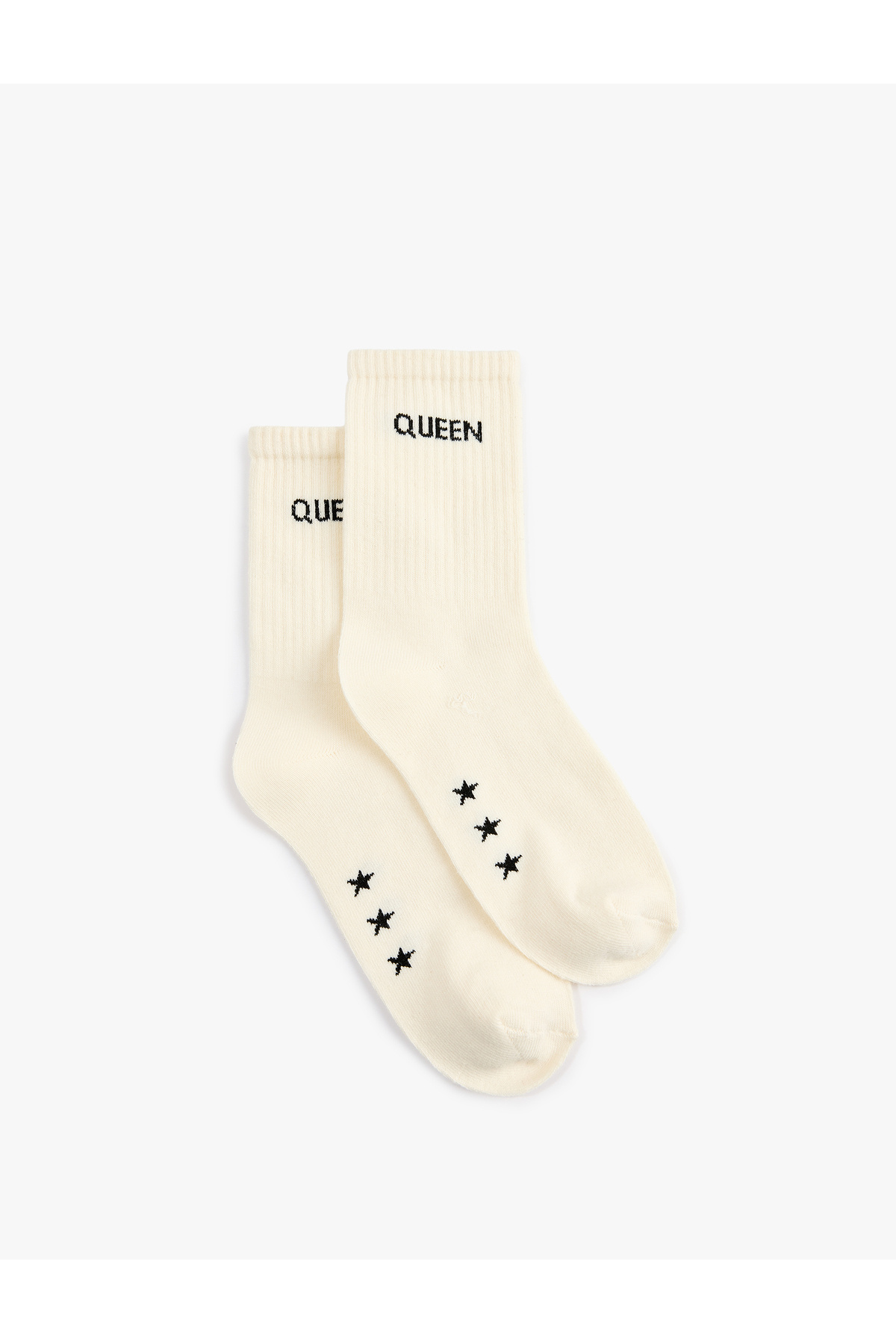 Koton Baskılı Soket Tenis Çorap
