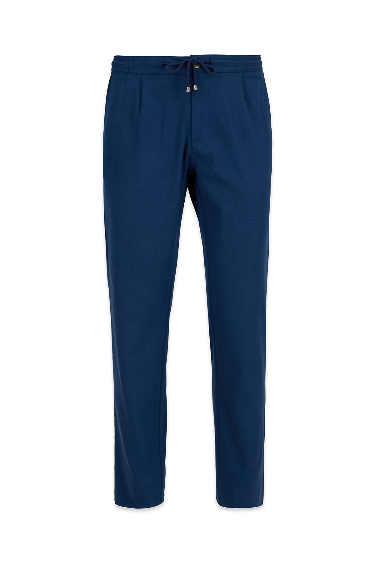 Kiğılı Regular Straight Fit Beli Lastikli İpli Pileli Likralı Jogger Pantolon