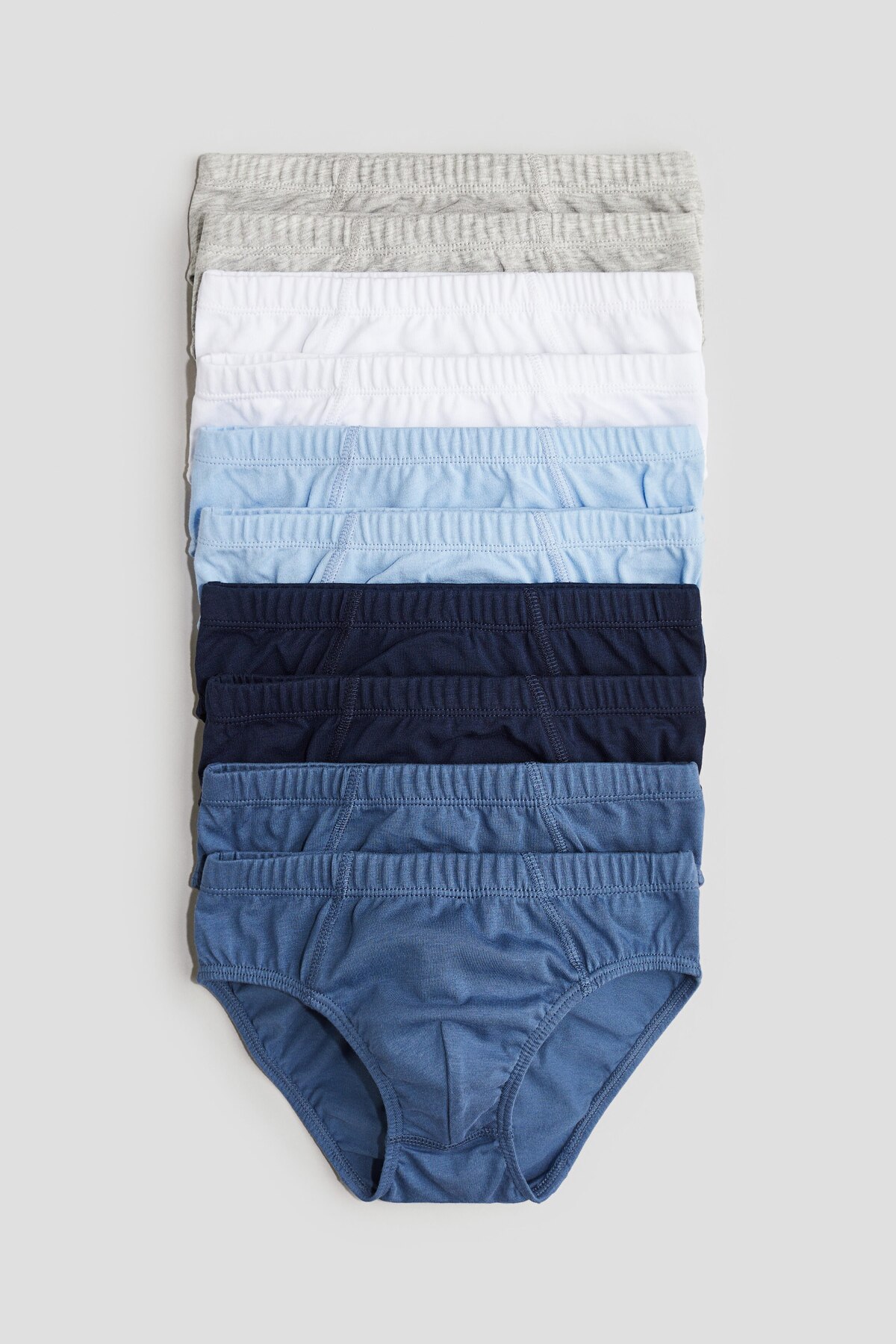 لباس زیر پسرانه بسته 10 عددی اچ اند ام شورت اسلیپ H&M