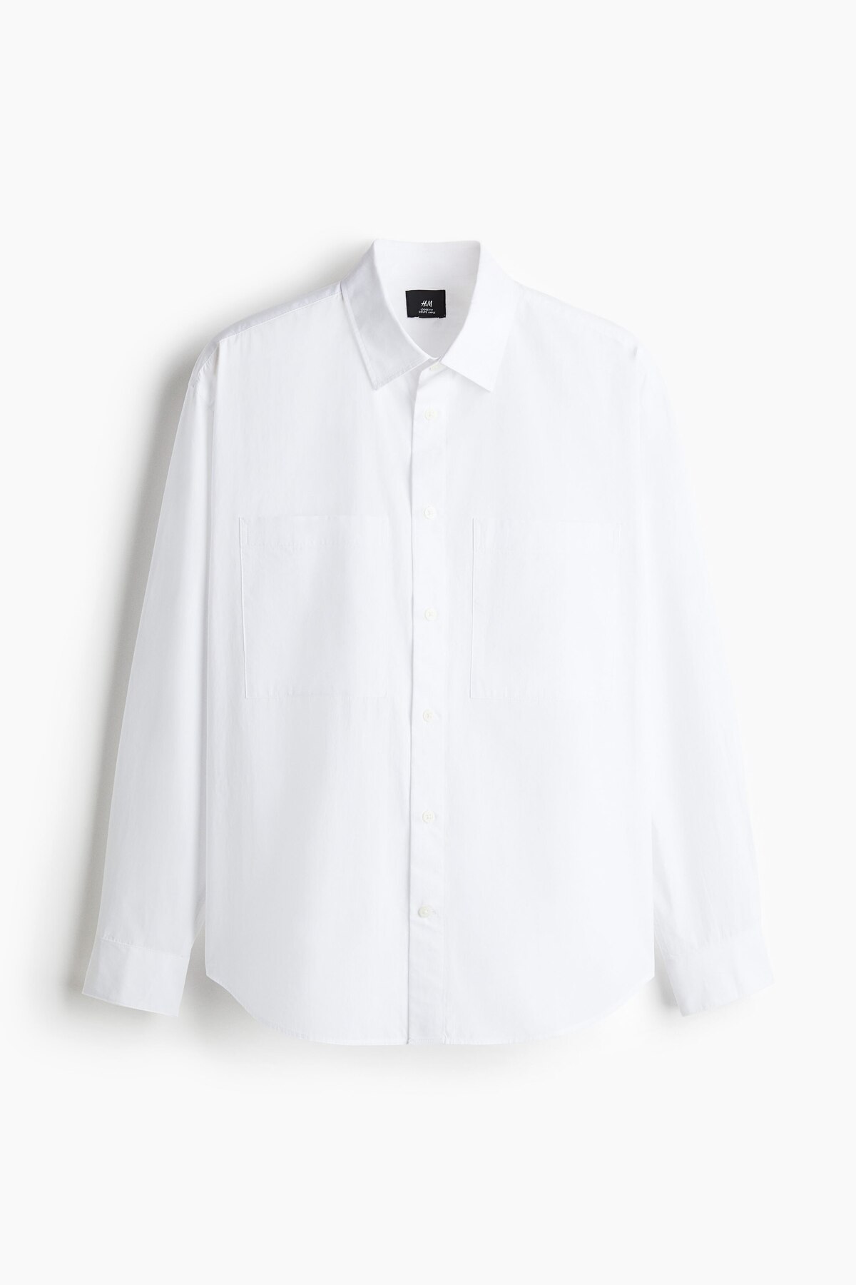پیراهن پوپلین گشاد اچ اند ام پیراهن H&M